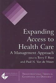 Tapa de Expanding Access To Health Care A Management Approach