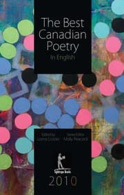 Tapa de The Best Canadian Poetry In English 2010