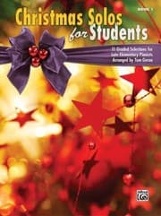 Tapa de Christmas For Students Graded Selections For Late Elementary Pianists