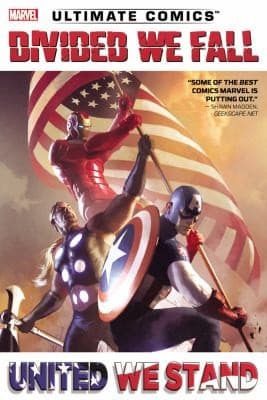 Tapa de Ultimate Comics Divided We Fall United We Stand