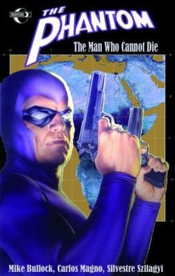 Tapa de The Phantom The Man Who Cannot Die