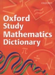 Tapa de Oxford Mathematics Study Dictionary