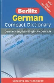Tapa de German Compact Dictionary Germanenglish Englischdeutsch
