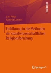 Tapa de Einfuhrung In Die Methoden Der Sozialwissenschaftlichen Religionsforschung