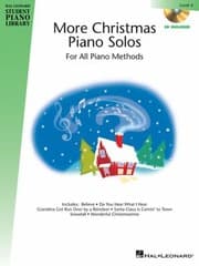 Tapa de More Christmas Piano Solos for All Piano Methods Level 4 With CD Audio
            
                Hal Leonard Student Piano Library Songbooks