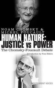 Tapa de Human Nature Justice Vs Power The Chomskyfoucault Debate