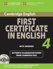 Tapa de Cambridge First Certificate In English 4