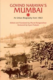 Tapa de Govind Narayans Mumbai And Urban Biography From 1863