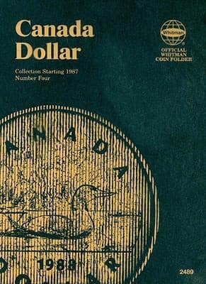Tapa de Canada Dollar Folder 4 19872008 Whitman Folder