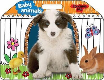 Tapa de Baby Animals Coloring Pad