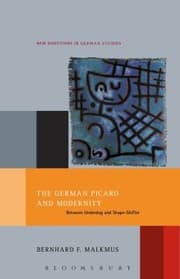 Tapa de The German Picaro and Modernity                            New Directions in German Studies