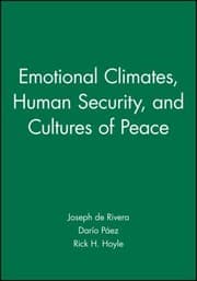 Tapa de Emotional Climates Human Security And Cultures Of Peace