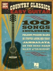 Tapa de Country Classics For Easy Guitar
