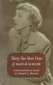 Tapa de 32 Short Views of Mazo de la Roche