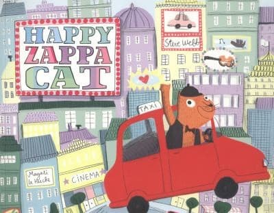 Tapa de Happy Zappa Cat