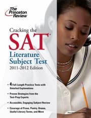Tapa de Cracking The Sat Literature Subject Test