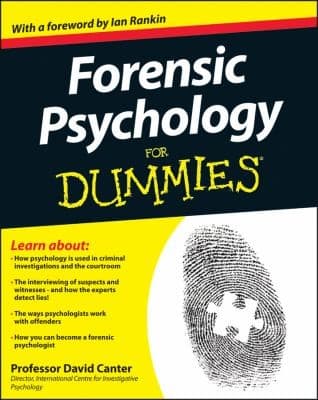 Tapa de Forensic Psychology For Dummies