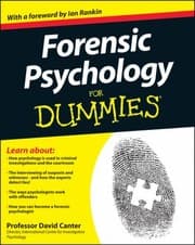 Tapa de Forensic Psychology For Dummies