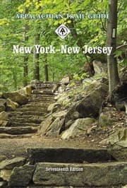 Tapa de Appalachian Trail Guide To New Yorknew Jersey