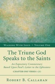 Tapa de The Triune God Speaks To The Saints An Expository Commentary Based Upon Pauls Letter To The Ephesians Chapter One Verses 123