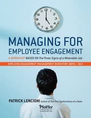 Tapa de Employee Engagement Management Inventory Self