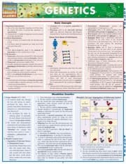 Tapa de Genetics Laminate Reference Chart
Quickstudy Academic