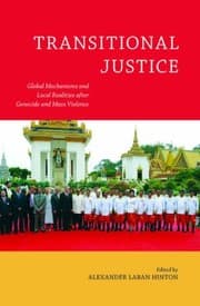 Tapa de Transitional Justice Global Mechanisms And Local Realities After Genocide And Mass Violence
