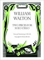 Tapa de Two Pieces For Solo Cello
