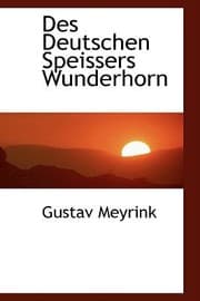 Tapa de Des Deutschen Speissers Wunderhorn