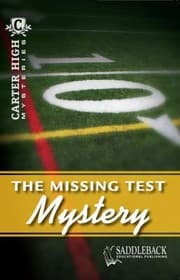 Tapa de The Missing Test Mystery
Carter High Mysteries Paperback