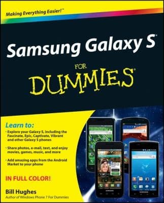 Tapa de Samsung Galaxy S For Dummies