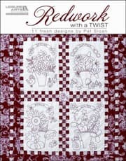 Tapa de Redwork With A Twist 10 Fresh Projects