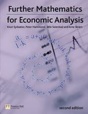 Tapa de Further Mathematics For Economic Analysis