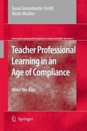 Tapa de Teacher Professional Learning In An Age Of Compliance Mind The Gap