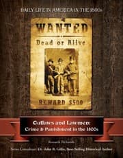 Tapa de Outlaws And Lawmen Crime And Punishment In The 1800s
