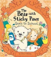Tapa de The Bear With Sticky Paws Goes To School