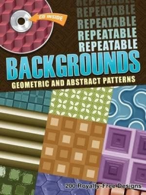 Tapa de Repeatable Backgrounds Geometric And Abstract Patterns