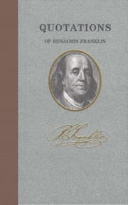 Tapa de Quotations Of Benjamin Franklin