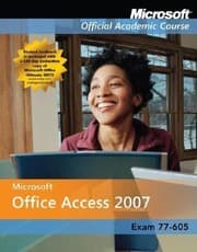 Tapa de Microsoft Office Access 2007 Instructors Copy
            
                Microsoft Official Academic Course