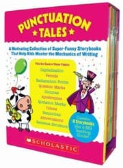Tapa de Punctuation Tales A Motivating Collection Of Superfunny Storybooks That Help Kids Master The Mechanics Of Writing