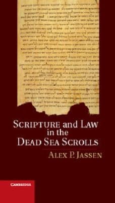 Tapa de Scripture And Law In The Dead Sea Scrolls
