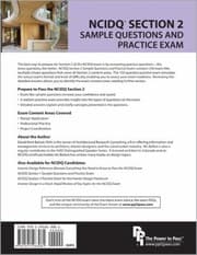 Tapa de Ncidq Section 2 Sample Questions And Practice Exam