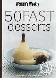 Tapa de The Australian Womens Weekly 50 Fast Desserts
