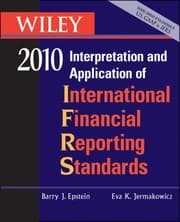 Tapa de Wiley Ifrs 2010 Interpretation And Application Of International Accounting And Financial Reporting Standards