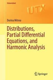 Tapa de Distributions Partial Differential Equations And Harmonic Analysis
