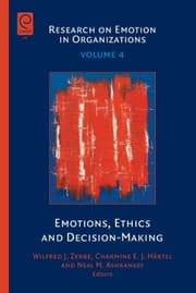 Tapa de Emotions Ethics And Decisionmaking