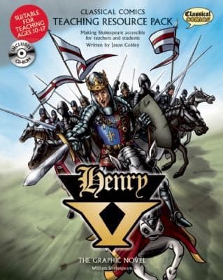 Tapa de Henry V Classical Comics Teaching Resource Pack
