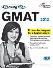 Tapa de Cracking The Gmat With Dvd 2012 Edition