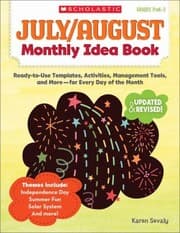 Tapa de July  August Monthly Idea Book
            
                Monthly Idea Book