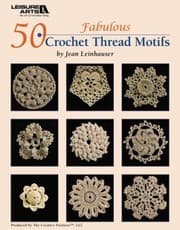 Tapa de 50 Fabulous Crochet Thread Motifs